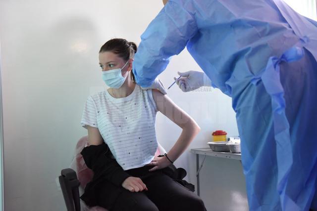 Aproape 600 de persoane vaccinate anticovid, miercuri, în județul Suceava