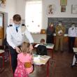 Elevi militari în vizită la Școala Gimnazială Vatra Moldoviței