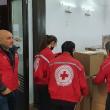 Materiale de protecție pentru cadrele medicale de la Spitalul Vatra Dornei, de la Crucea Roșie Suceava