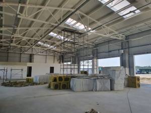 La proiectul “Sistem integrat de transport public ecologic”, se lucrează la finalizarea clădirii autobazei diviziei electrice a TPL 3