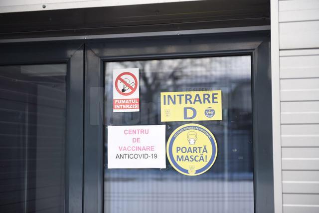Centrele de vaccinare din municipiul Suceava și-ar putea reduce și mai mult programul de funcționare