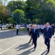 Centrul municipiului Suceava a găzduit, sâmbătă dimineață, ceremoniile militare organizate cu prilejul Zilei Drapelului Național