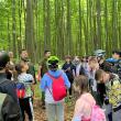 Excursioniștii au parcurs pe jos rezervațiile ”Pădurea de Stejar Crujana” și ”Pădurea de Fag Dragomirna”