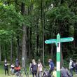 Drumeție cu bicicletele în pădure, pentru elevii a două școli sucevene