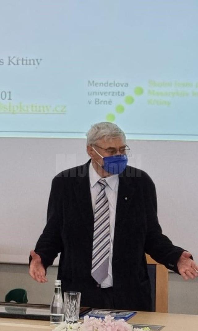 Prof. univ. dr. ing. Radu Leontie Cenușă a fost distins cu titlul de „Profesor Emeritus” al universității sucevene