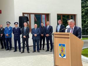 Ministrul de Interne a participat la inaugurarea sediului SPF Izvoarele Sucevei