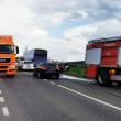 Accident între un autocar de transport persoane și un autoturism, la Dărmănești