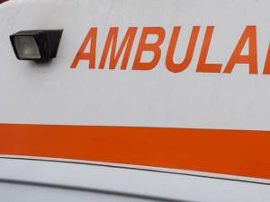 Ambulanța l-a transportat pe copil la Spitalul Orășenesc Gura Humorului