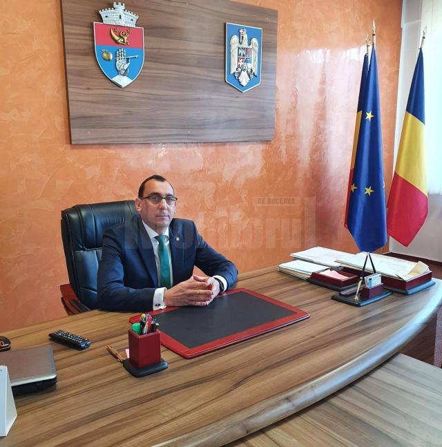 Virgil Saghin, primarul din Vatra Moldoviței
