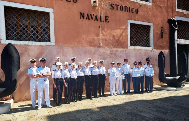 Elevi de la Colegiul Militar „Ștefan cel Mare”, la Veneția, într-o tabără de vară internațională
