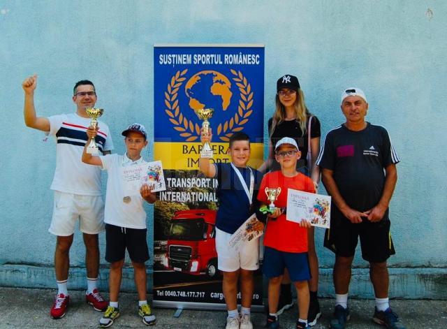 Copiii din judet s-au bucurat de tenis la Cupa Barbera