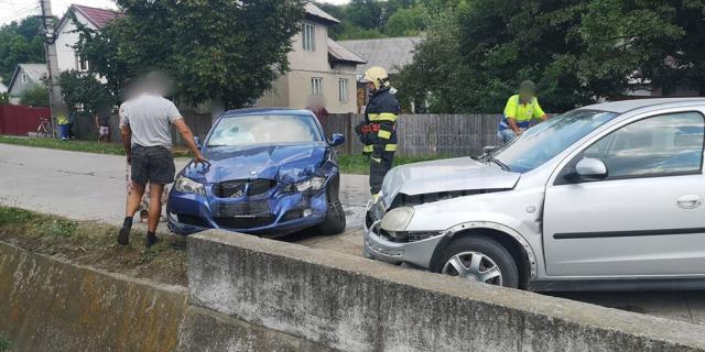 Accident la Dornești