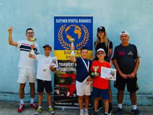 Copiii din județ s-au bucurat de tenis la Cupa „Barbera”