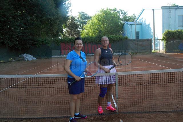 Alina Popovici Dumbravă şi Andreea Stan au oferit un duel foarte echilibrat