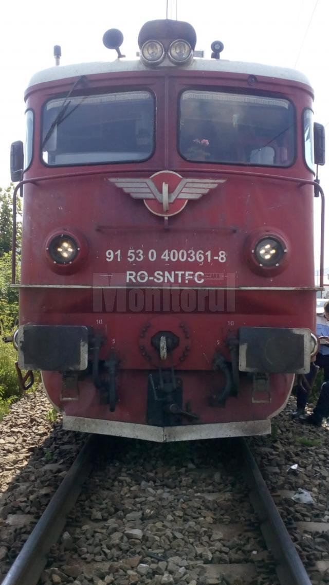 Locomotiva nu a suferit avarii