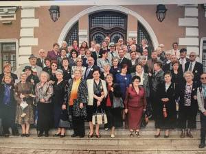 O întâlnire a promoției 1966 la Fălticeni, în cursul anilor trecuți