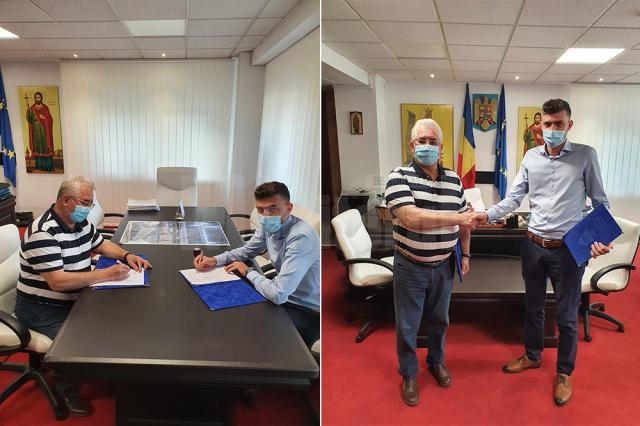 Ion Lungu a semnat contractul care stă la baza realizării unui sistem integrat de management al traficului în municipiul Suceava