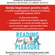 „Reading for pleasure”, la Biblioteca Bucovinei „I. G. Sbiera”