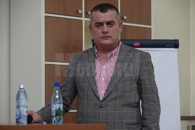 Alin Crețu, președintele Asociației Transportatorilor de Mărfuri din Bucovina şi vicepreședinte al Asociației Naționale a Transportatorilor din Mărfuri din România