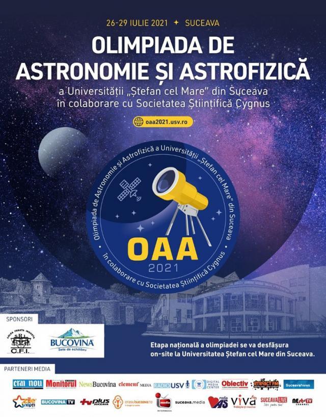 Deschiderea Olimpiadei de Astronomie și Astrofizică, organizată de USV, luni seara