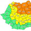 Cod Portocaliu de vijelii și grindină pentru 10 județe, inclusiv Suceava