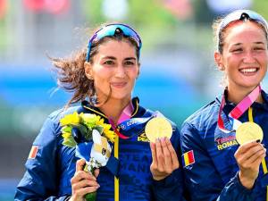 Nicoleta-Ancuța Bodnar si Simona Radiș au devenit campioane olimpice. Foto Profimedia