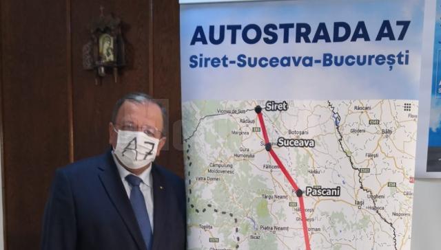 Presedintele CJ Suceava, Gheorghe Flutur, este optimist ca autostrada A 7 va fi construita pana la Siret