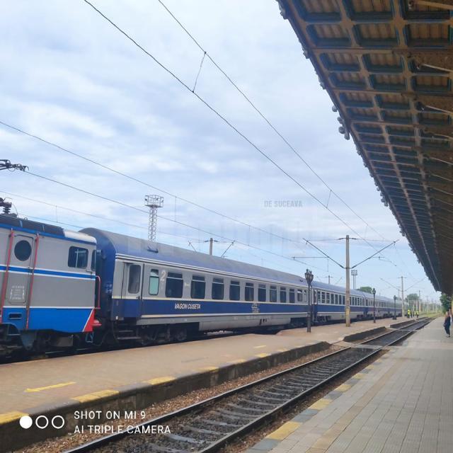 Trenul IR 1766, ajuns la Suceava cu întârziere record