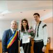 Vicecampionul Olimpic Marius Cozmiuc și canotoarea Ionela Cozmiuc, campioană mondială la dublu vâsle seniori,la căsătoria oficiată în 2017 de primarul Ion Lungu 2