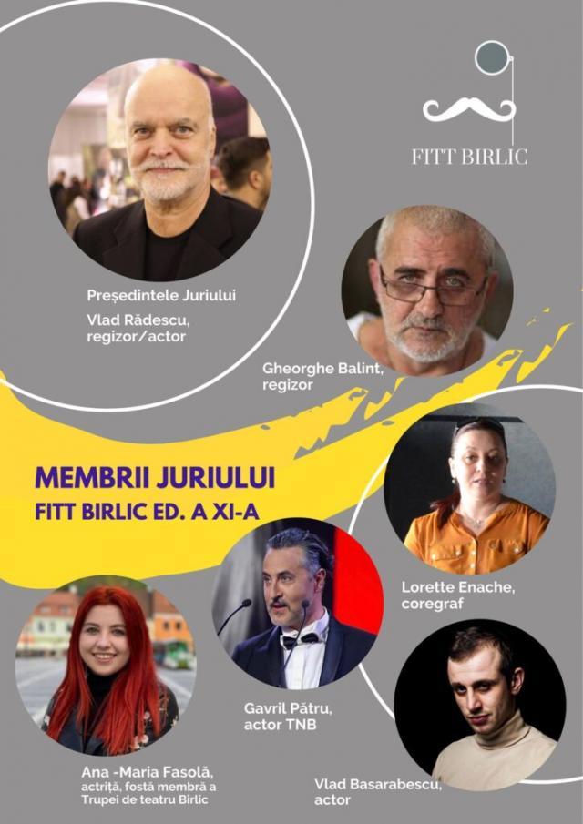 Juriul Festivalului Internaţional de Teatru pentru Tineret „Grigore Vasiliu Birlic”