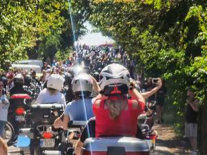 O impresionantă paradă de motociclete la parada Bucovina Motorfest 2021