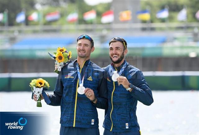 Ciprian Tudosă și Marius Cozmiuc au obținut medalia de argint la JO Tokio 2020