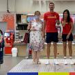 Olimpicii suceveni Marius și Ionela Cozmiuc, sărbătoriți la Auchan Suceava, alături de familia lor și familia Auchan