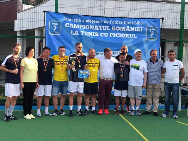 Sucevenii au câștigat etapa a patra din Campionatul României la tenis cu piciorul