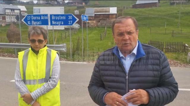 CJ Suceava a finalizat lucrările de modernizare a drumului dintre Panaci şi Glodu