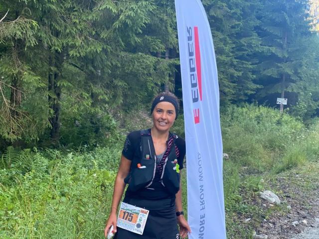 Irina Stoica, angajat EGGER, şi participantă la cursa Ultra Rocks 110k. Clasată pe locul al II-lea la categoria feminin