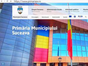 Site nou pentru Primăria Suceava, cu servicii electronice integrate