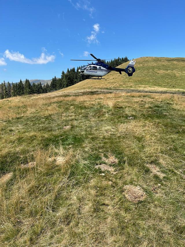 elicopter in zbor