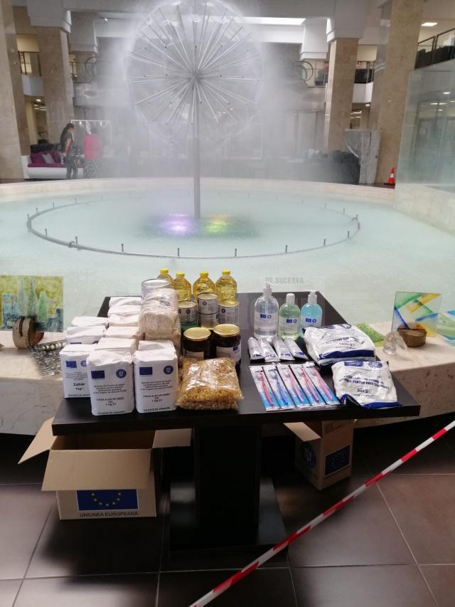 În municipiul Suceava au început să fie distribuite  pachete  cu produse de igienă și pachete cu produse alimentare, în cadrul Programului POAD 1