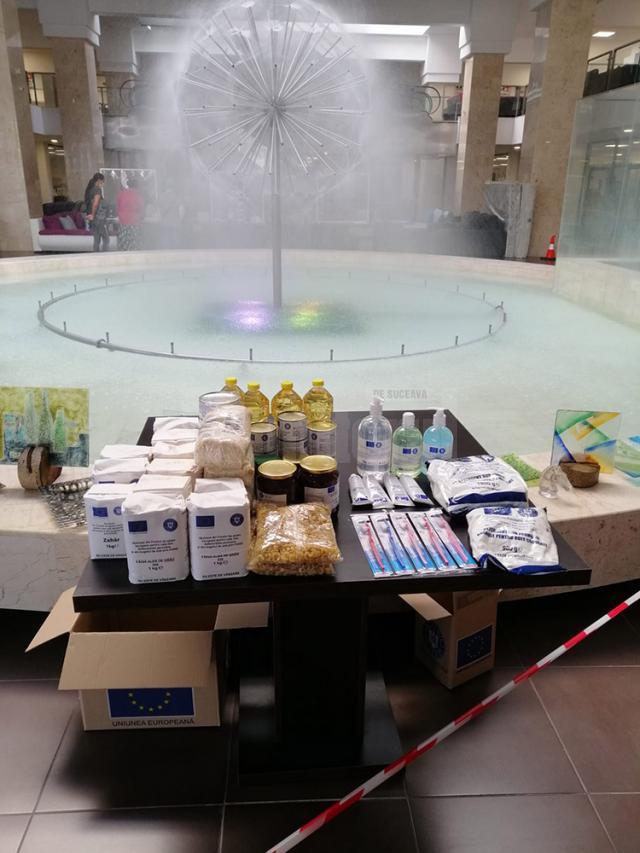 În municipiul Suceava au început să fie distribuite  pachete  cu produse de igienă și pachete cu produse alimentare, în cadrul Programului POAD