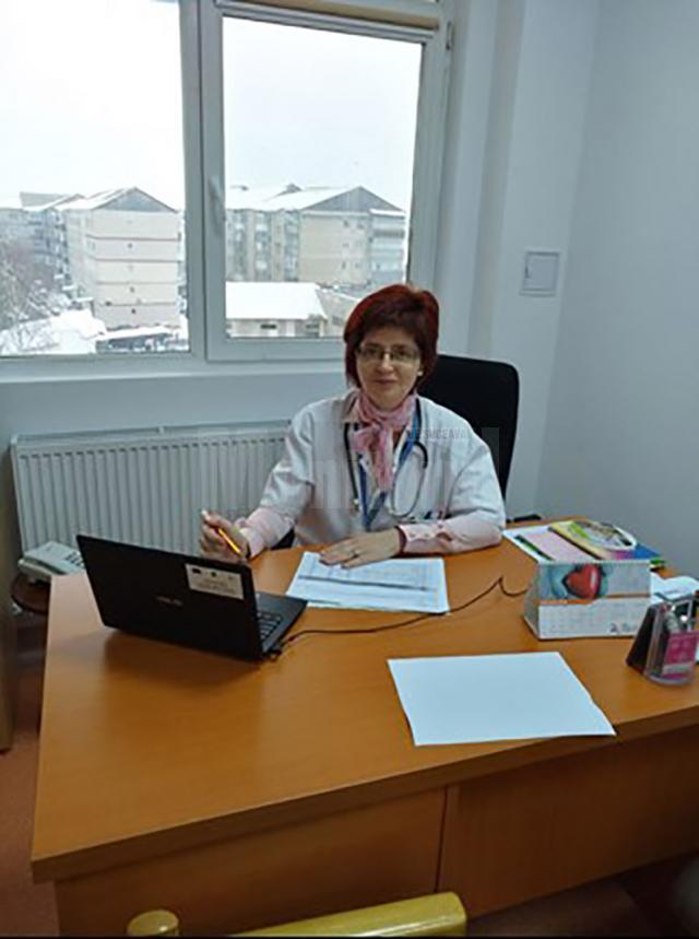Dr. Mihaela Bejinariu, purtătorul de cuvânt  al Spitalului Municipal Rădăuți