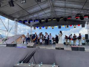 Presedintele Gheorghe Flutur, alaturi de oficialii din Maramures