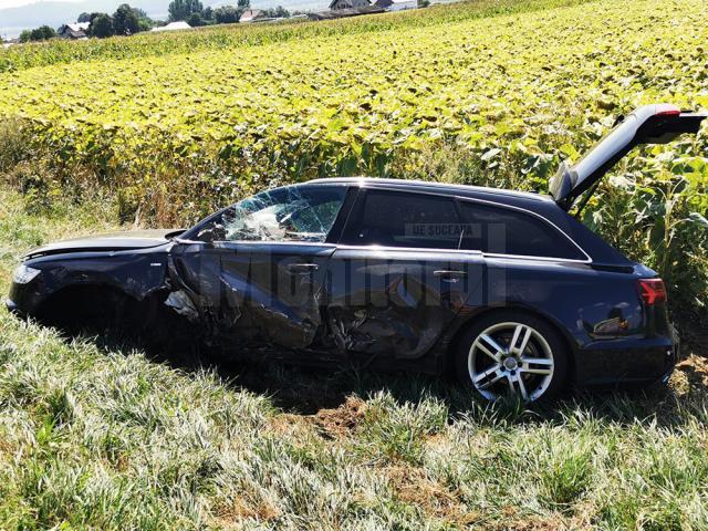 Autoturismul care se deplasa regulamentar