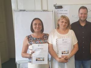 Profesori ai Colegiului de Industrie Alimentară Suceava la un curs de formare la Praga