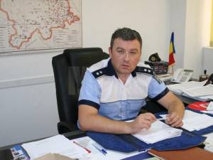 Comisarul-șef Petrică Jucan, șeful Serviciului Rutier de Poliție Suceava