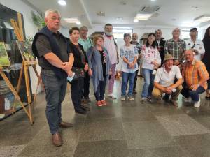 Vernisajul expoziției cu lucrările create în cadrul celei de-a VIII-a ediții a Taberei de artă plastică „Tiberiu Cosovan”