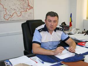 Comisarul-șef Petrică Jucan, șeful Serviciului Rutier de Poliție Suceava