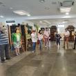 Vernisajul expoziției cu lucrările create în cadrul celei de-a VIII-a ediții a Taberei de artă plastică „Tiberiu Cosovan”