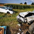 Accidentul de duminică de pe DN 2 E, la ieșirea din Cornu Luncii spre Spătărești