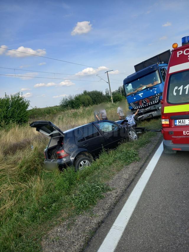 Accidentul de sâmbătă de pe DN 2E